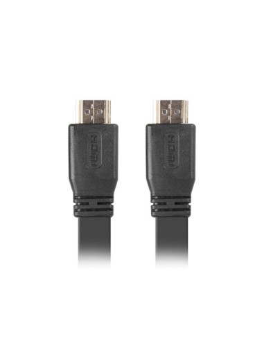 Kabel HDMI V2.0 4K 5m płaski czarny | Kable wideo | ODEL.PL