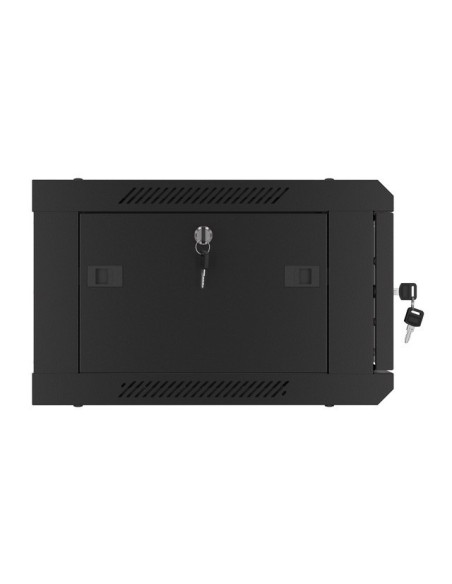Szafa rackowa wisząca 19" 4U 600x450 czarna | Szafy serwerowe | ODEL.PL