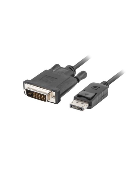 Kabel DisplayPort do DVI-D (24+1) Dual Link 1m czarny | Kable wideo | ODEL.PL