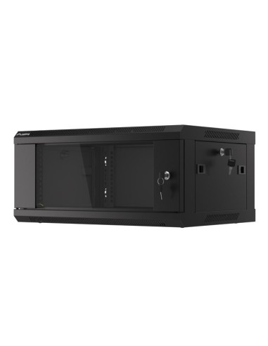 Szafa rackowa wisząca 19" 4U 600x450 czarna | Szafy serwerowe | ODEL.PL