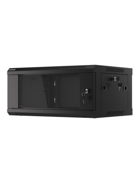Szafa rackowa wisząca 19" 4U 600x450 czarna | Szafy serwerowe | ODEL.PL