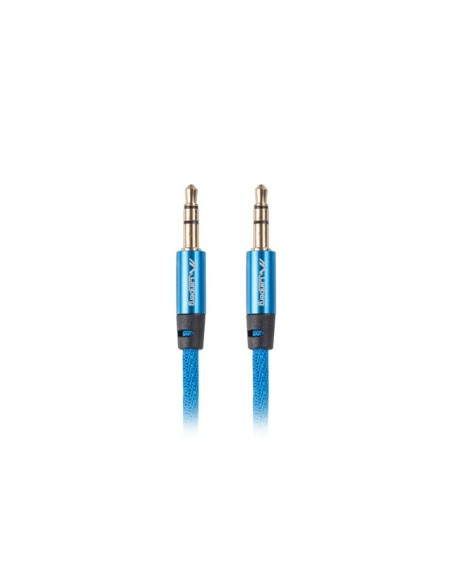 Kabel audio MiniJack 3.5mm Premium 2m niebieski | Kable audio | ODEL.PL