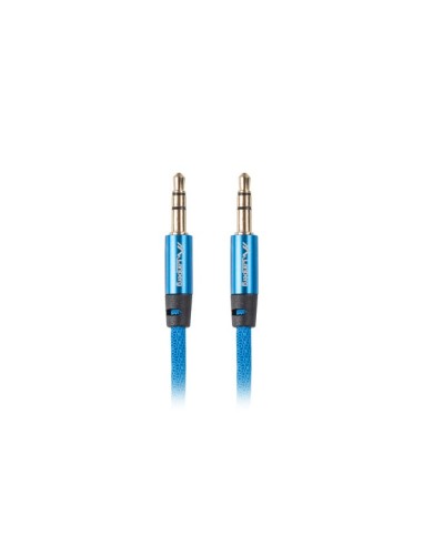Kabel audio MiniJack 3.5mm Premium 3m niebieski | Kable audio | ODEL.PL