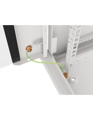 Szafa rackowa wisząca 19" 4U 600x450 szara | Szafy serwerowe | ODEL.PL