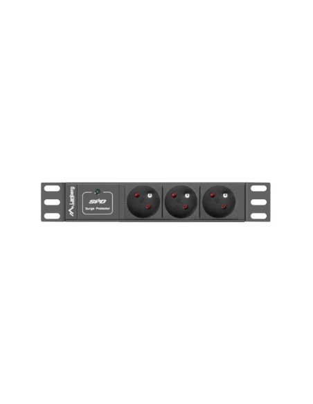 Listwa zasilająca RACK PDU 10" 1U 10A 3 gniazda C14 | Listwy zasilające | ODEL.PL