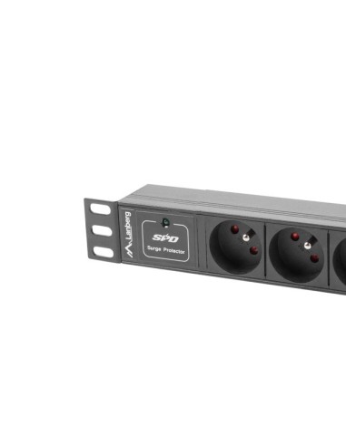 Listwa zasilająca RACK PDU 10" 1U 10A 3 gniazda C14 | Listwy zasilające | ODEL.PL