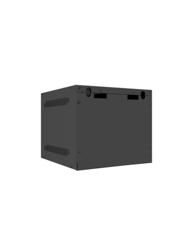 Szafa rackowa wisząca 10" 4U 280x310 czarna szklane drzwi | Szafy serwerowe | ODEL.PL