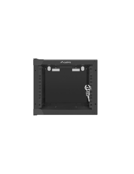 Szafa rackowa wisząca 10" 4U 280x310 czarna szklane drzwi | Szafy serwerowe | ODEL.PL