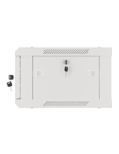 Szafa rackowa wisząca 19" 4U 600x450 szara | Szafy serwerowe | ODEL.PL