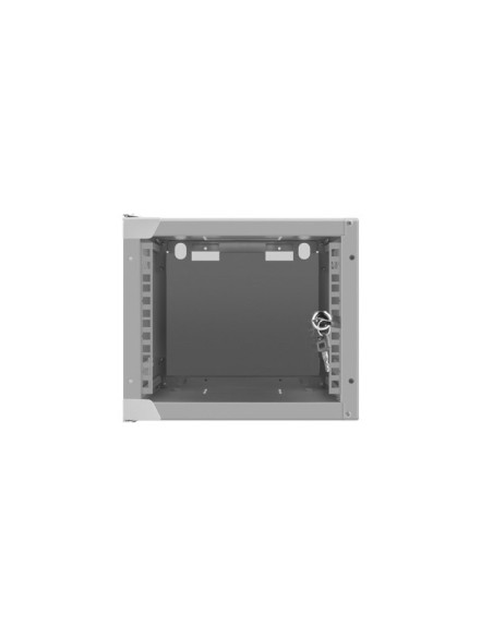 Szafa rackowa wisząca 10" 4U 280x310 szara szklane drzwi | Szafy serwerowe | ODEL.PL