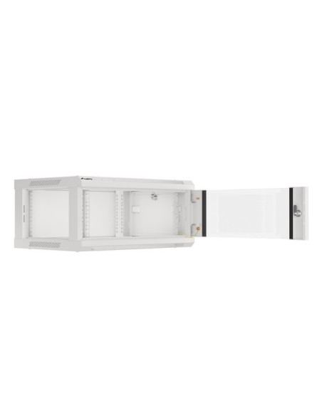 Szafa rackowa wisząca 19" 4U 600x450 szara | Szafy serwerowe | ODEL.PL