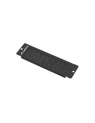 Panel szczotkowy do szafy rack 10" do przepustów czarny | Akcesoria do szaf RACK | ODEL.PL