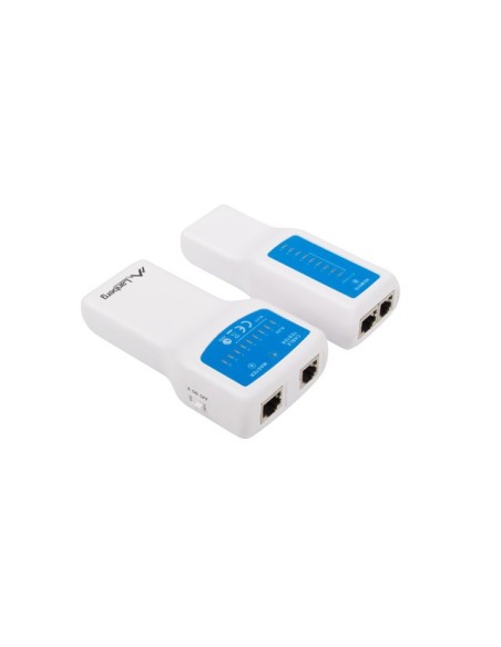 Tester przewodów LAN (RJ45, RJ11) NT-0402 | Narzędzia sieciowe | ODEL.PL