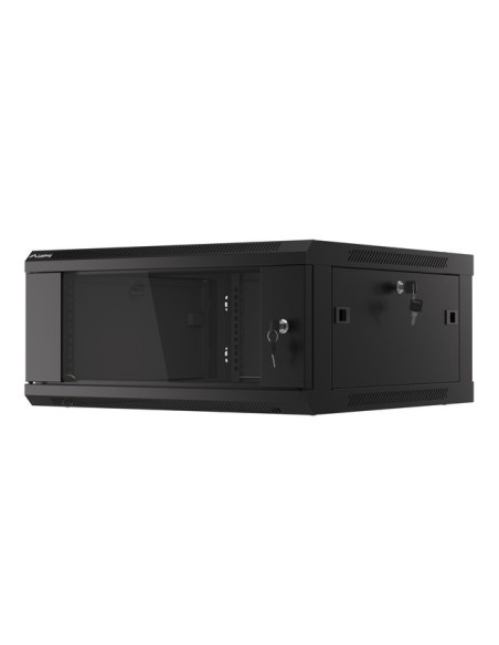 Szafa rackowa wisząca 19" 4U 600x600 czarna | Szafy serwerowe | ODEL.PL