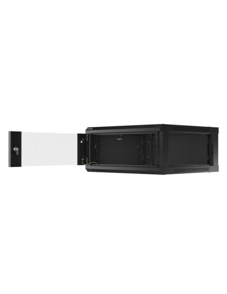 Szafa rackowa wisząca 19" 4U 600x600 czarna | Szafy serwerowe | ODEL.PL