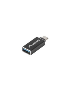 Adapter USB-C (wtyk) 3.1 do USB-A (gniazdo) OTG czarny | Adaptery USB | ODEL.PL
