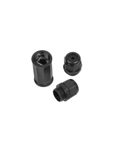 Adapter złączka sieciowa RJ45-RJ45 Kat.6 FTP wodoodporna | Osprzęt sieciowy | ODEL.PL