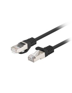 Patchcord ekranowany Kat.6 FTP 0,25m czarny | Kable sieciowe | ODEL.PL