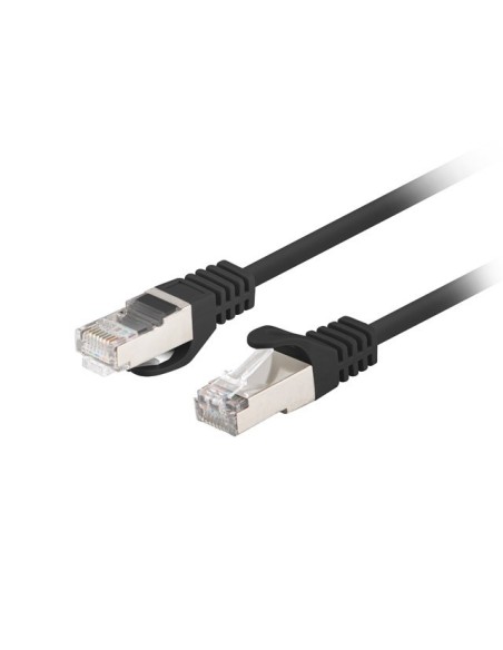 Patchcord ekranowany Kat.6 FTP 0,25m czarny | Kable sieciowe | ODEL.PL