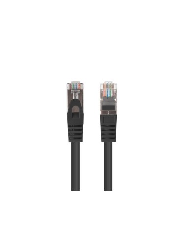 Patchcord ekranowany Kat.6 FTP 0,25m czarny | Kable sieciowe | ODEL.PL