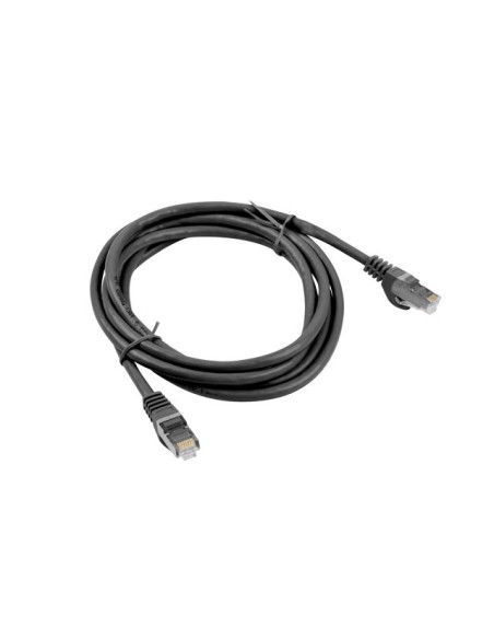Patchcord ekranowany Kat.6 FTP 1m czarny | Kable sieciowe | ODEL.PL