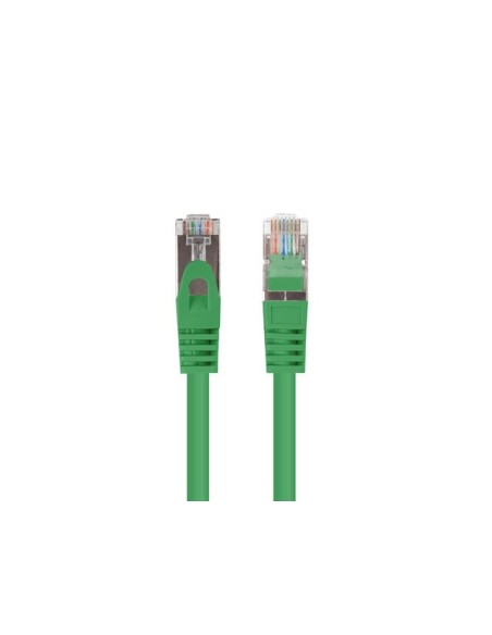 Patchcord ekranowany Kat.6 FTP 0,25m zielony | Kable sieciowe | ODEL.PL