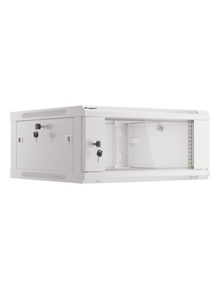 Szafa rackowa wisząca 19" 4U 600x600 szara | Szafy serwerowe | ODEL.PL