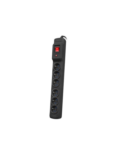 Listwa zasilająca Armac Multi M6 10m 6 gniazd czarna | Listwy zasilające | ODEL.PL