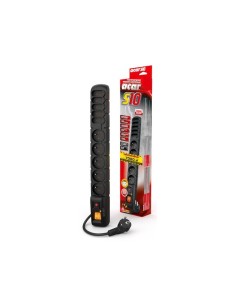 Listwa zasilająca Acar S10 5m 5 gniazd Euro czarna | Listwy zasilające | ODEL.PL 2