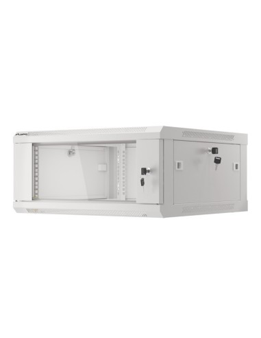 Szafa rackowa wisząca 19" 4U 600x600 szara | Szafy serwerowe | ODEL.PL