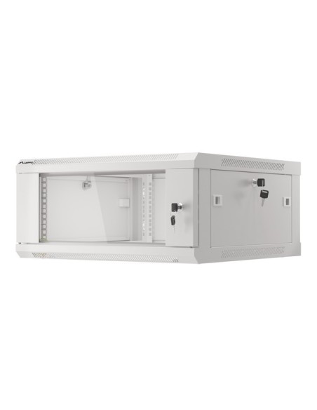 Szafa rackowa wisząca 19" 4U 600x600 szara | Szafy serwerowe | ODEL.PL