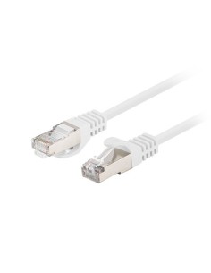 Patchcord ekranowany Kat.6 FTP 0,25m biały | Kable sieciowe | ODEL.PL