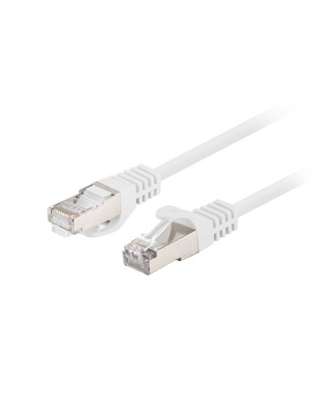 Patchcord ekranowany Kat.6 FTP 0,25m biały | Kable sieciowe | ODEL.PL