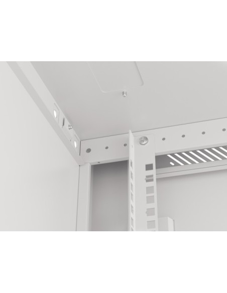 Szafa rackowa wisząca 19" 4U 600x600 szara | Szafy serwerowe | ODEL.PL