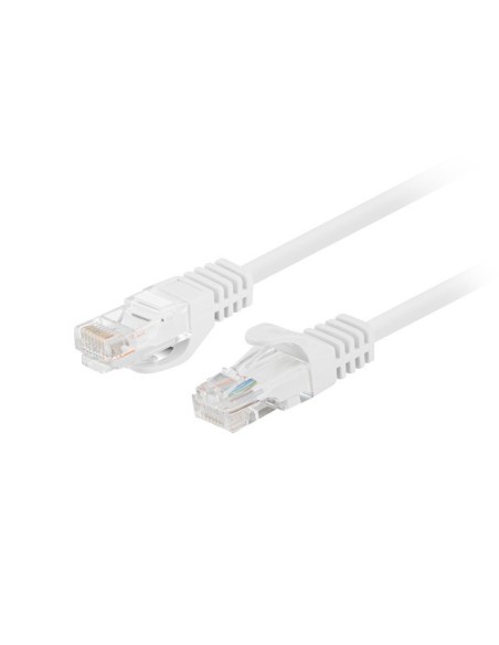 Patchcord Kat.5e UTP 0,25m biały (testowany Fluke) | Kable sieciowe | ODEL.PL