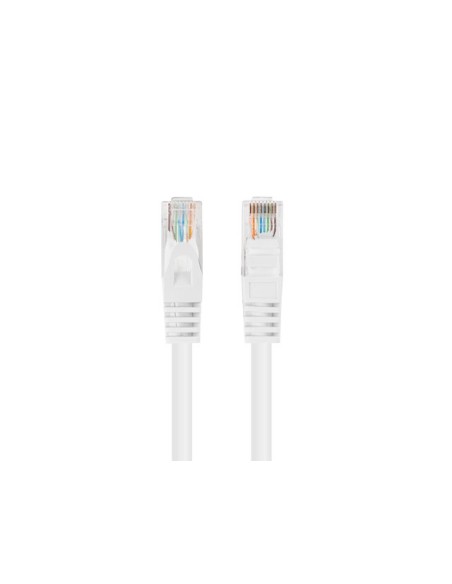 Patchcord Kat.5e UTP 0,25m biały (testowany Fluke) | Kable sieciowe | ODEL.PL
