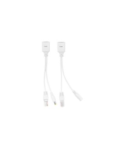 Zestaw adapterów PoE pasywny UTP 15cm | Osprzęt sieciowy | ODEL.PL
