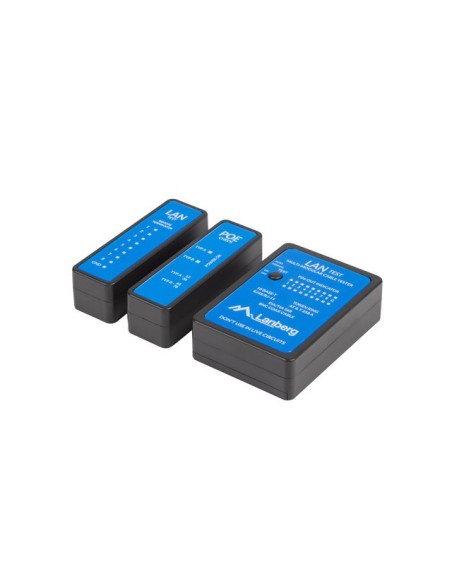 Tester przewodów LAN z PoE (RJ45, RJ11, Coaxial) | Narzędzia sieciowe | ODEL.PL