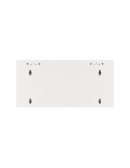 Szafa rackowa wisząca 19" 4U, 600 mm, szybki montaż, szara (do samodzielnego montażu)