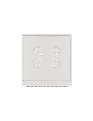 Szafa rackowa wisząca 19" 4U, 600 mm, szybki montaż, szara (do samodzielnego montażu)