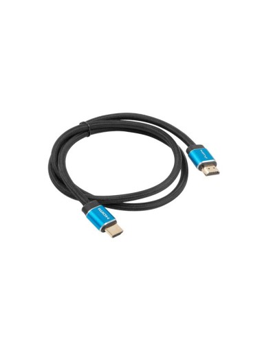 Kabel HDMI (wtyk-wtyk) V2.0, 1 m, pełna miedź, czarny, Box Premium (certyfikowany)