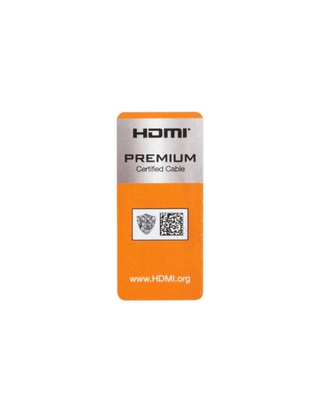 Kabel HDMI (wtyk-wtyk) V2.0, 1 m, pełna miedź, czarny, Box Premium (certyfikowany)