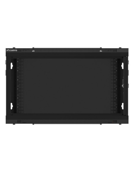 Szafa rackowa wisząca 19" 6U 600x450 czarna | Szafy serwerowe | ODEL.PL