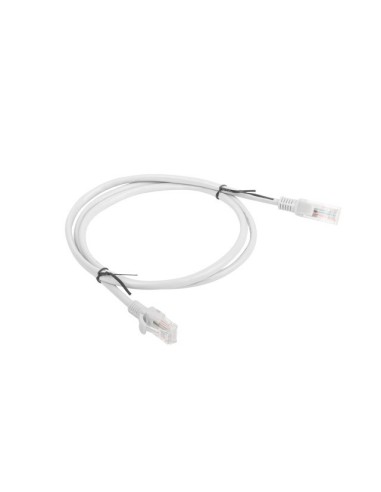 Zestaw kabli sieciowych Patchcord Kat.6 UTP, 1 m, szary (testowany Fluke) 10-pak