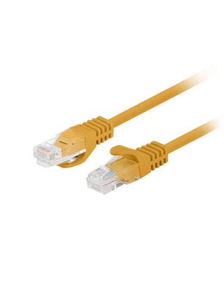 Kabel sieciowy Patchcord Kat.5e UTP, 0,25 m, pomarańczowy (testowany Fluke)