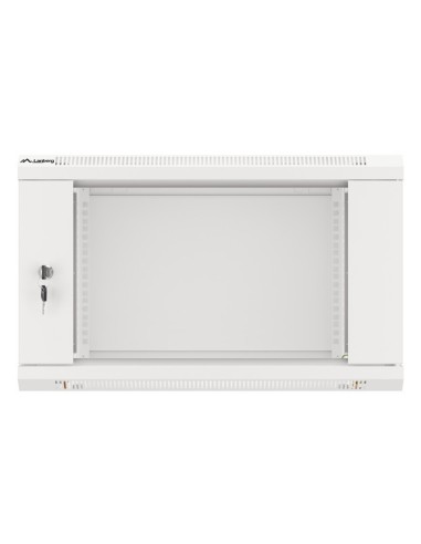 Szafa rackowa wisząca 19" 6U 600x450 szara | Szafy serwerowe | ODEL.PL