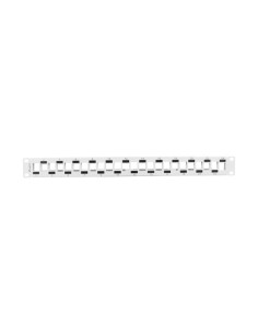 Patch panel pusty 24-portowy 1U 19" naprzemienny szary | Osprzęt sieciowy | ODEL.PL 2