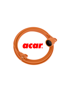 Przedłużacz Acar PS-2P 10m pomarańczowy bez uziemienia | Przedłużacze | ODEL.PL