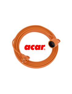 Przedłużacz Acar PS-2P 15m pomarańczowy bez uziemienia | Przedłużacze | ODEL.PL