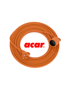 Przedłużacz Acar PS-2P 30m pomarańczowy bez uziemienia | Przedłużacze | ODEL.PL